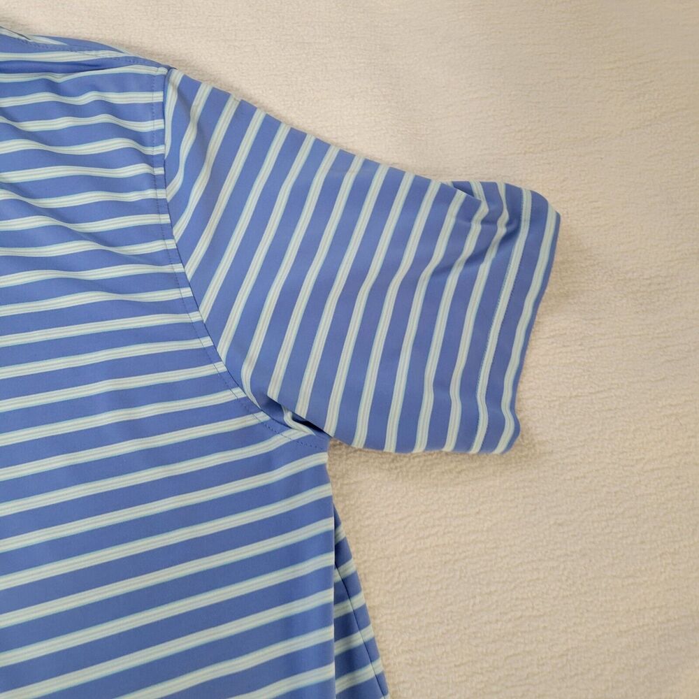 Peter Millar Polo Shirt Mens Medium Summer Comfort Multicolor Golf Staining - Picture 14 of 16